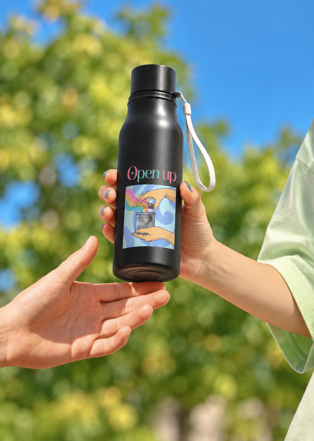Open Up | Premium Stainless Steel Bottle