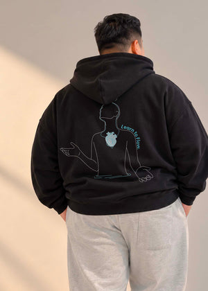 Learn to Flow | Premium Oversized Hoodie