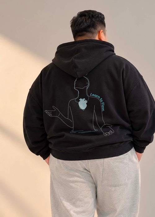 Learn to Flow | Premium Oversized Hoodie