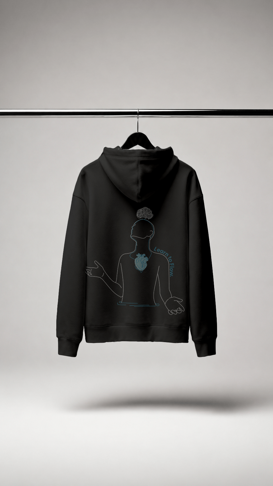 Learn to Flow | Premium Oversized Hoodie