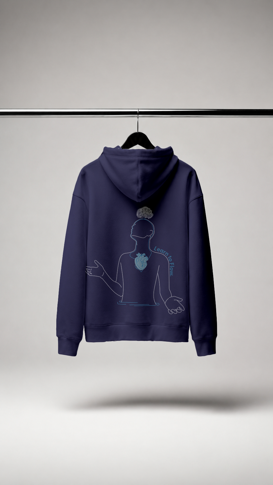 Learn to Flow | Premium Oversized Hoodie