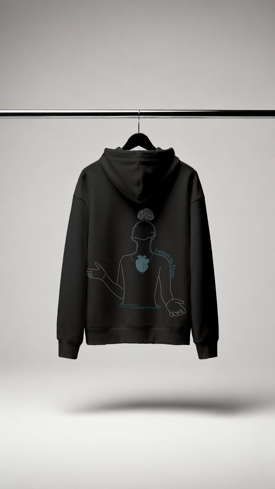 Learn to Flow | Premium Oversized Hoodie