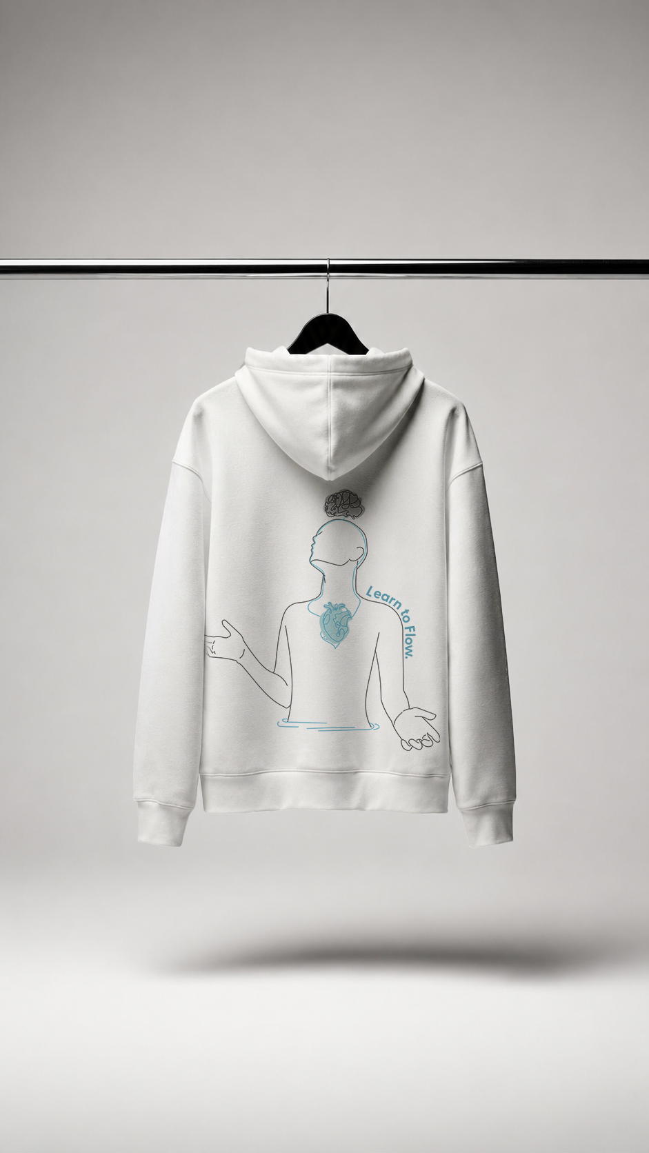 Learn to Flow | Premium Oversized Hoodie