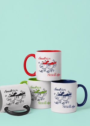Small Sips Small Steps | Premium Ceramic Mug