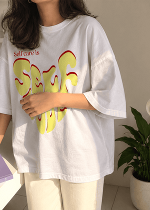 Self Care is Self Love | Premium Oversized Tee