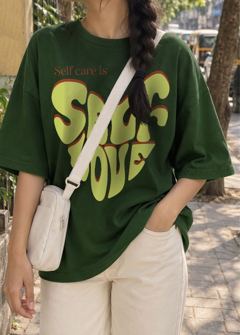 Self Care is Self Love | Premium Oversized Tee