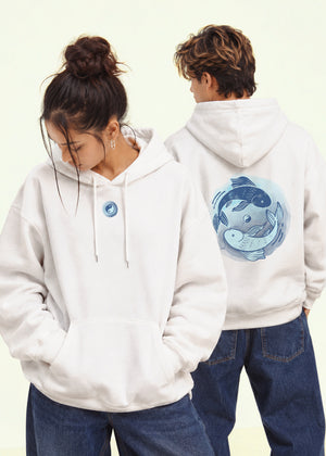 In My Flow | Yin-Yang Koi Edition Premium Oversized Hoodie