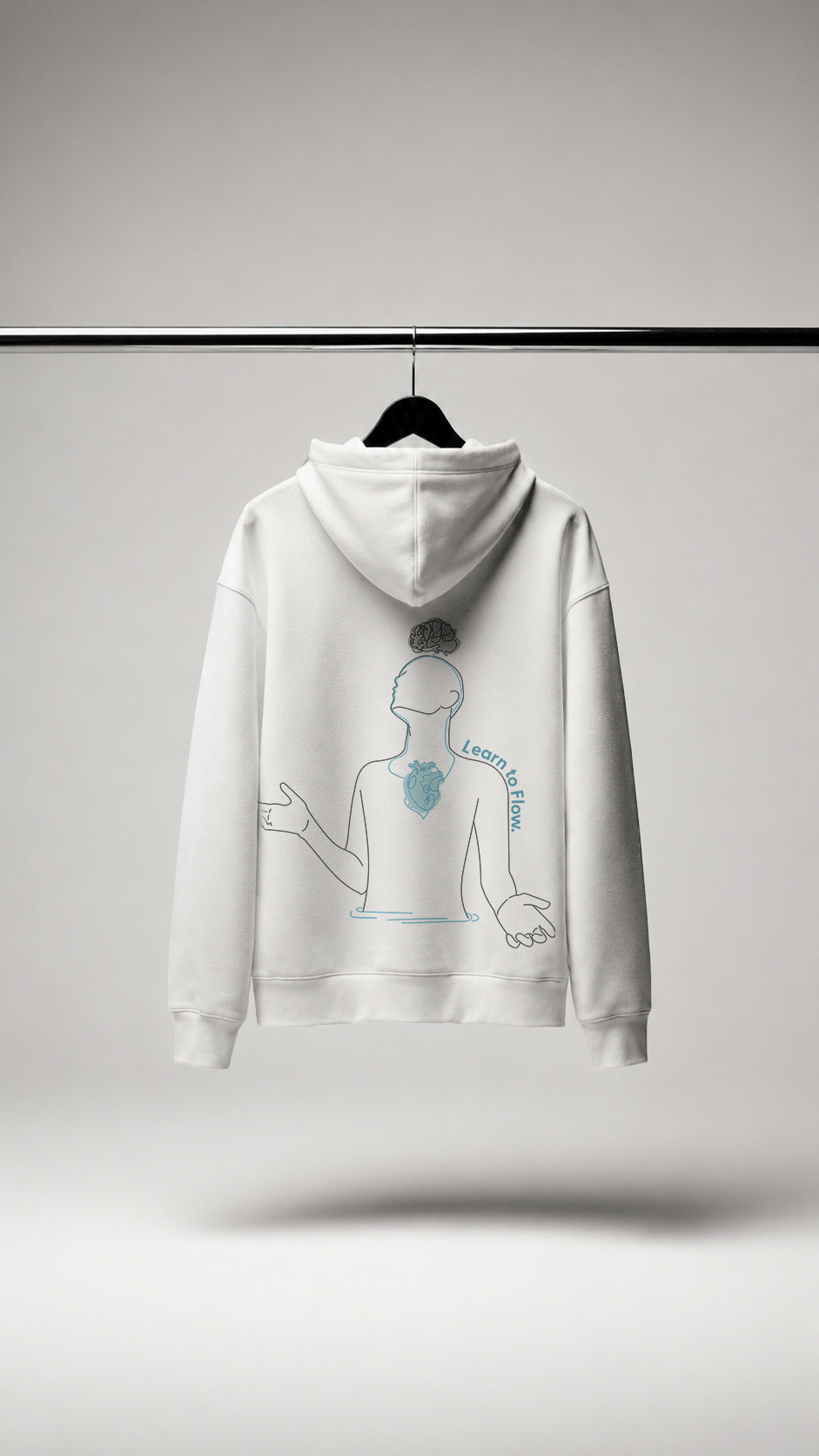 Learn to Flow | Premium Oversized Hoodie